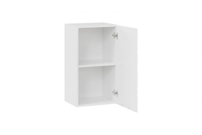 Кухонный гарнитур «Гренада» 100 см (с фрезеровкой) Белый, Холст Белый