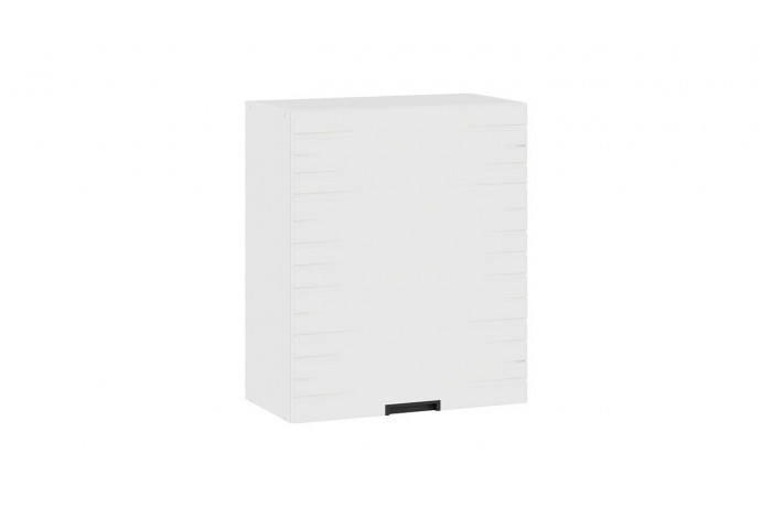 Кухонный гарнитур «Гренада» 100 см (с фрезеровкой) Белый, Холст Белый