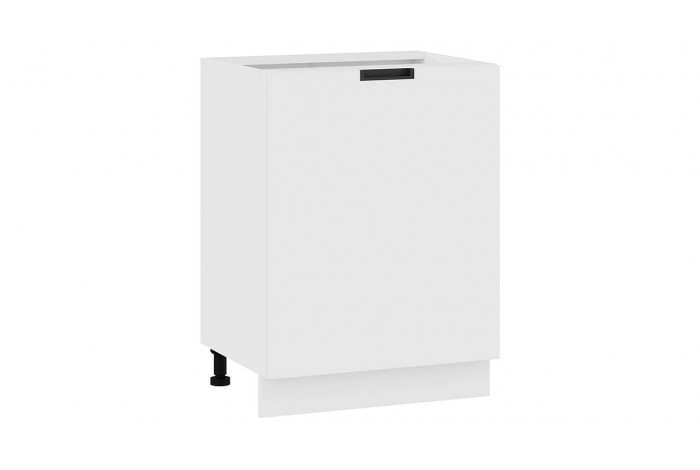 Кухонный гарнитур «Гренада» 100 см (с фрезеровкой) Белый, Холст Белый