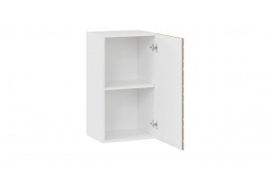 Кухонный гарнитур Гренада 100 см (с фрезеровкой) Белый, Холст латте