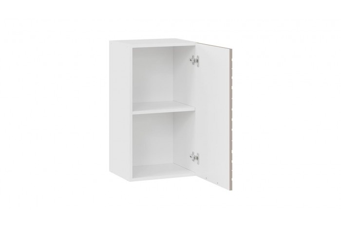 Кухонный гарнитур «Гренада» 100 см (с фрезеровкой) Белый, Холст латте