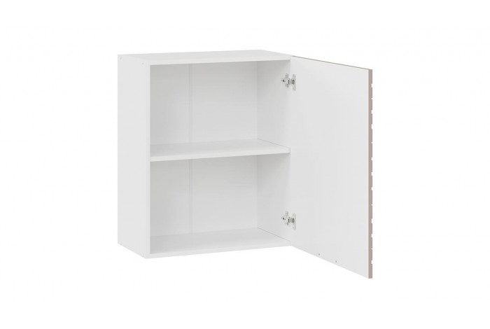 Кухонный гарнитур «Гренада» 100 см (с фрезеровкой) Белый, Холст латте