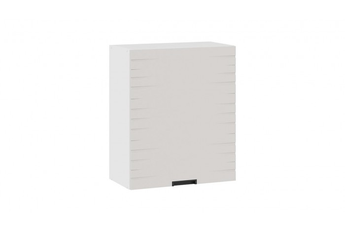 Кухонный гарнитур «Гренада» 100 см (с фрезеровкой) Белый, Холст мокко