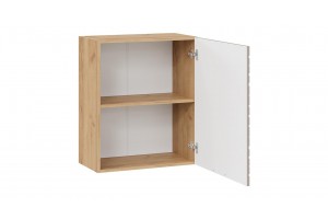 Кухонный гарнитур Гренада 100 см (с фрезеровкой) Дуб Крафт золотой, Холст латте