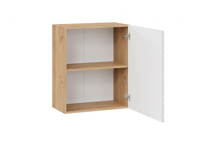 Кухонный гарнитур «Гренада» 100 см (с фрезеровкой) Дуб Крафт золотой, Холст мокко