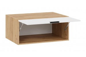 Кухонный гарнитур Гренада №10 320 см Дуб Крафт золотой, Холст Вулкан, Холст Белый