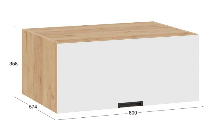 Кухонный гарнитур «Гренада» №10 320 см Дуб Крафт золотой, Холст Вулкан, Холст Белый