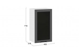 Кухонный гарнитур Гренада №3 Белый, Холст Вулкан