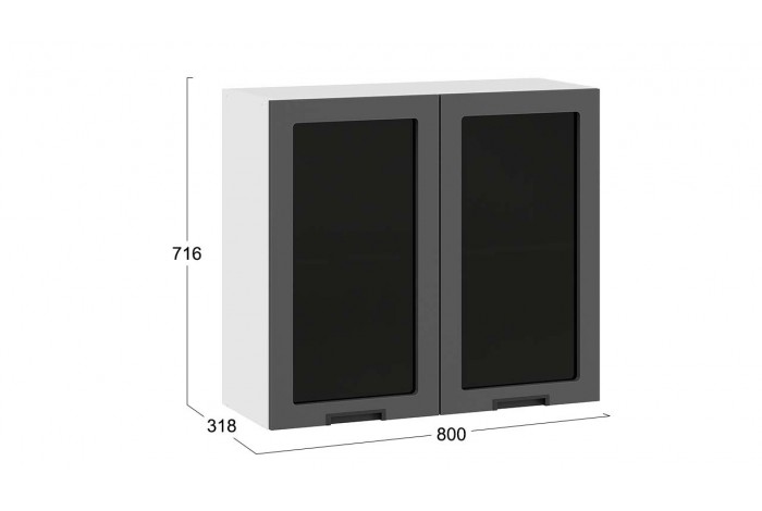 Кухонный гарнитур «Гренада» №3 Белый, Холст Вулкан