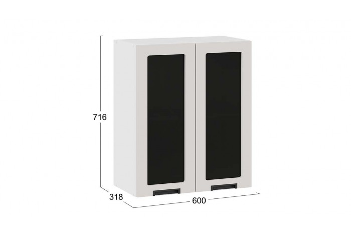 Кухонный гарнитур «Гренада» №5 340 см Белый, Холст мокко