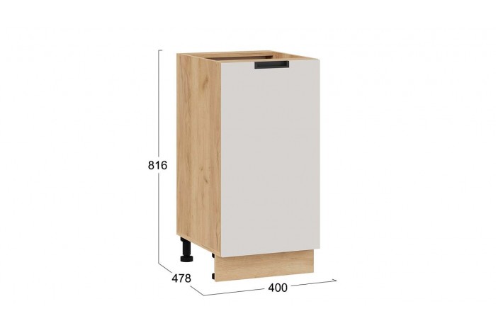 Кухонный гарнитур «Гренада» №6 Дуб Крафт золотой, Холст мокко