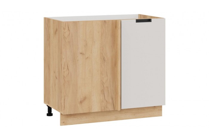 Кухонный гарнитур «Гренада» №6 Дуб Крафт золотой, Холст мокко