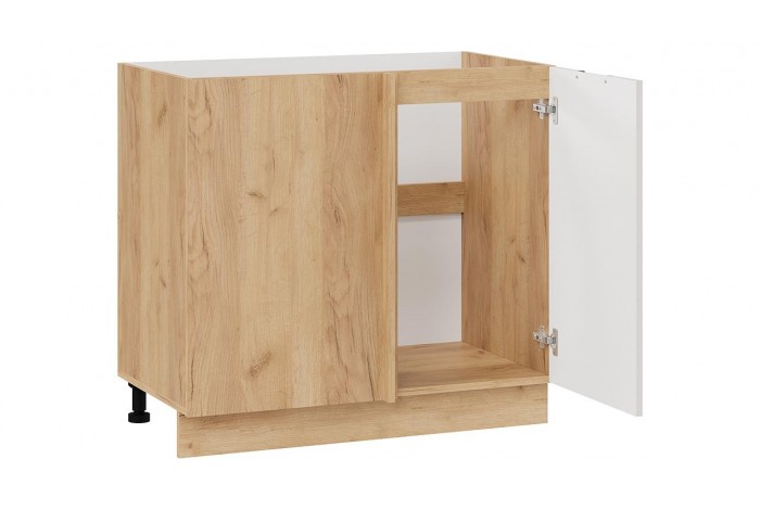 Кухонный гарнитур «Гренада» №6 Дуб Крафт золотой, Холст мокко