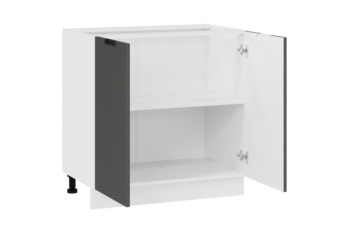 Кухонный гарнитур «Гренада» №9 400 см Белый, Холст Белый, Холст Вулкан