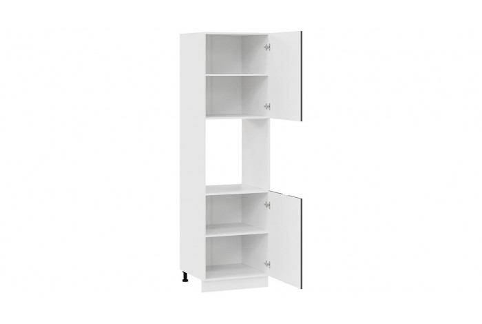 Кухонный гарнитур «Гренада» №9 400 см Белый, Холст Белый, Холст Вулкан