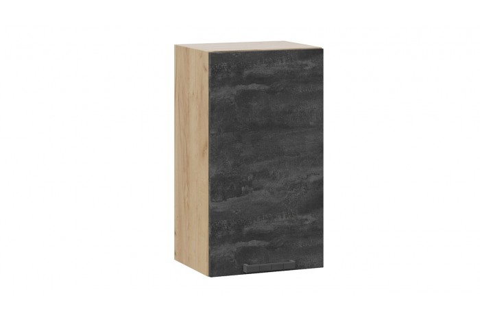 Кухонный гарнитур «Детройт» длиной 200 см Дуб Крафт золотой, Угольный Камень