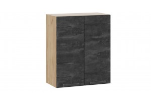 Кухонный гарнитур Детройт длиной 100 см Дуб Крафт золотой, Угольный Камень