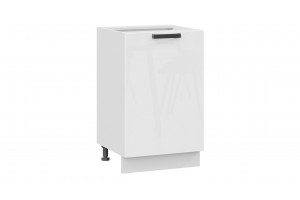 Кухонный гарнитур Детройт длиной 150 см Белый, Белый глянец