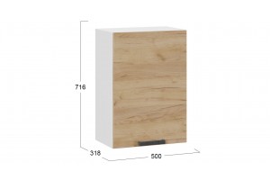 Кухонный гарнитур Детройт длиной 150 см Белый, Дуб Крафт золотой