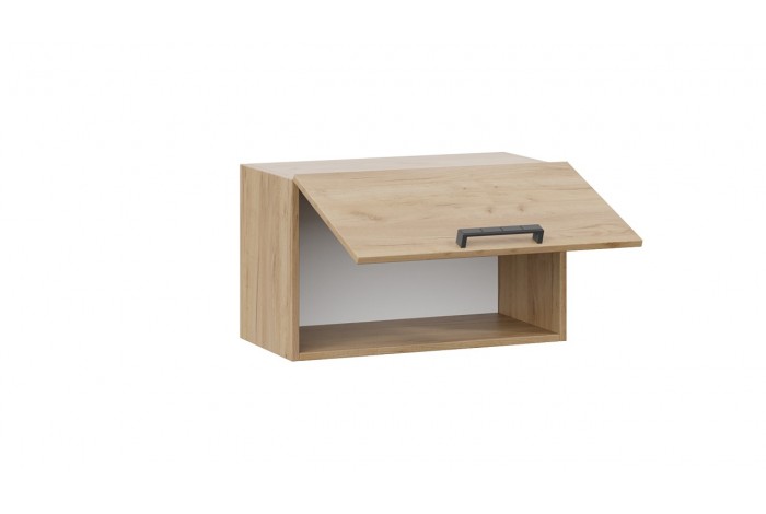 Кухонный гарнитур «Детройт» длиной 240 (180) см Дуб Крафт золотой