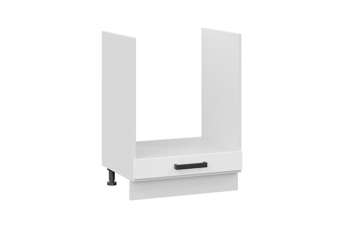 Кухонный гарнитур «Детройт» длиной 200 см со шкафом НБ Белый, Белый глянец