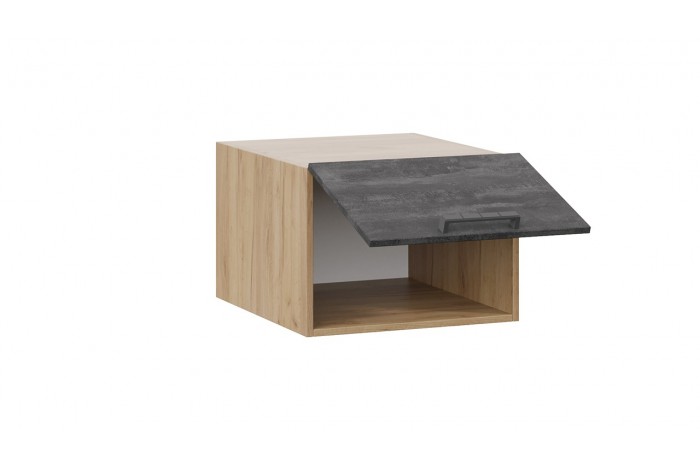 Кухонный гарнитур «Детройт» №10 Дуб Крафт золотой, Угольный Камень