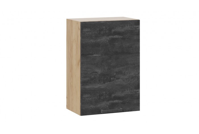 Кухонный гарнитур «Детройт» №2 310 см Дуб Крафт золотой, Угольный Камень