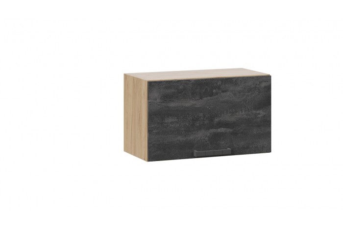 Кухонный гарнитур «Детройт» №2 310 см Дуб Крафт золотой, Угольный Камень