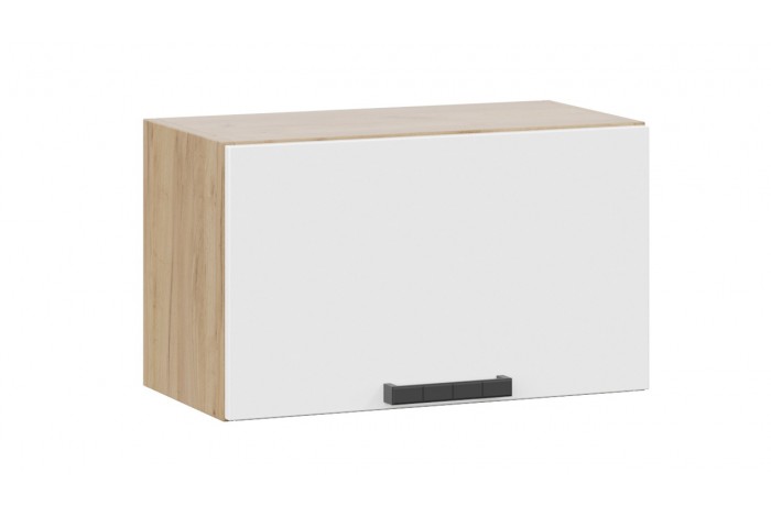 Кухонный гарнитур «Детройт» №3 290 см Дуб Крафт золотой, Белый глянец, Угольный Камень