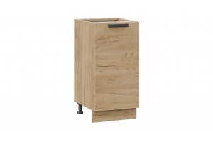 Кухонный гарнитур Детройт №4 Дуб Крафт золотой, Белый глянец