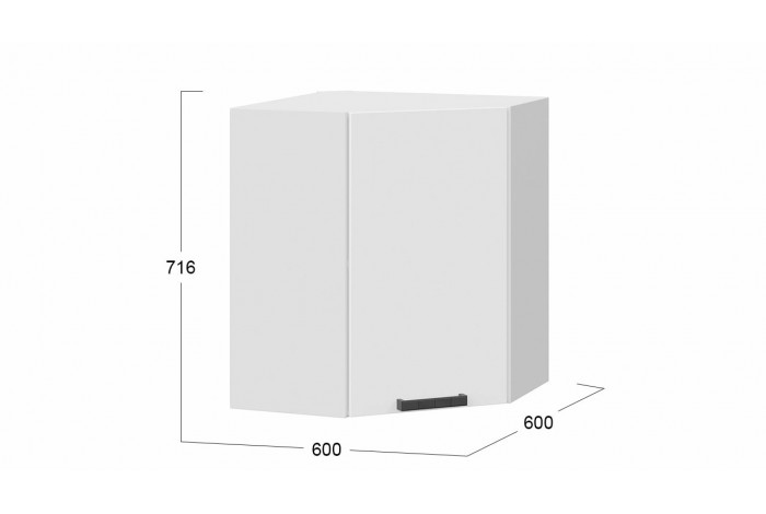 Кухонный гарнитур «Детройт» №5 Белый, Белый глянец