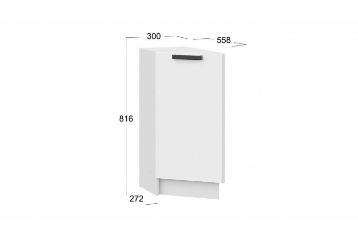 Кухонный гарнитур «Детройт» №5 Белый, Белый глянец