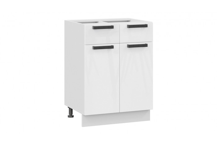 Кухонный гарнитур «Детройт» №5 Белый, Белый глянец