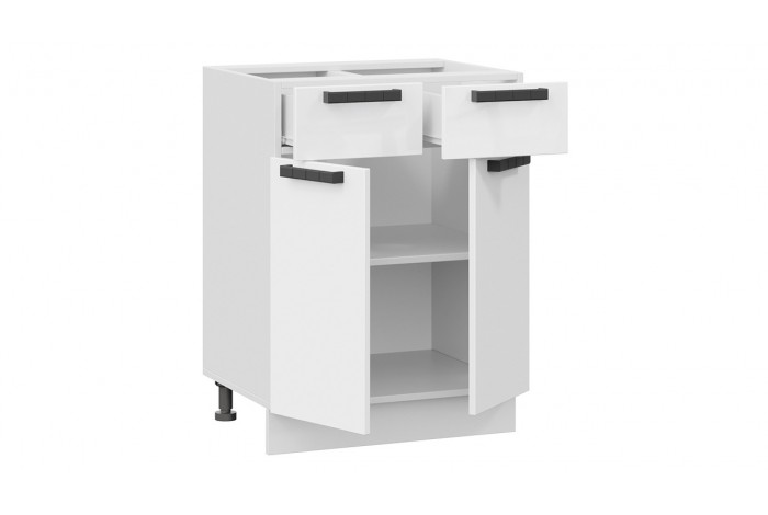 Кухонный гарнитур «Детройт» №5 Белый, Белый глянец