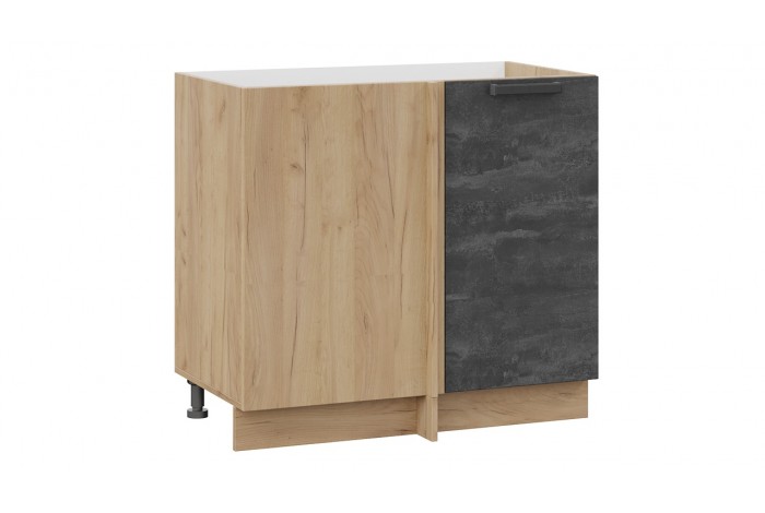 Кухонный гарнитур «Детройт» №6 Дуб Крафт золотой, Угольный Камень