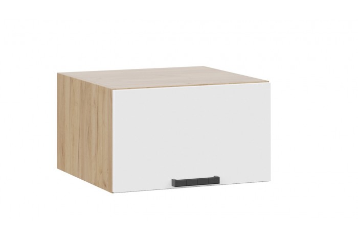 Кухонный гарнитур «Детройт» №8 360 см Дуб Крафт золотой, Белый глянец