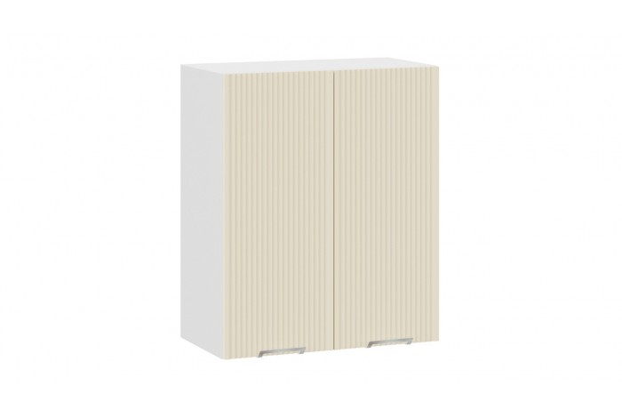 Кухонный гарнитур «Кимберли» длиной 160 (100) см Белый, Крем