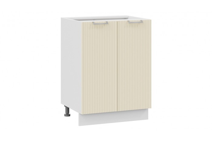 Кухонный гарнитур «Кимберли» длиной 160 (100) см Белый, Крем