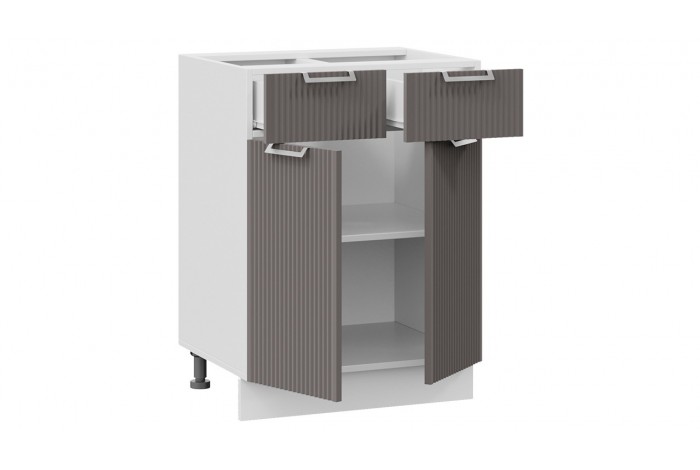 Кухонный гарнитур «Кимберли» длиной 120 см Белый, Муссон