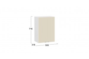 Кухонный гарнитур Кимберли длиной 150 см Белый, Крем