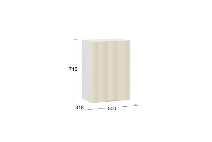 Кухонный гарнитур «Кимберли» длиной 150 см Белый, Крем