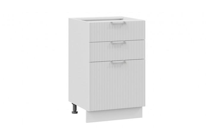 Кухонный гарнитур «Кимберли» длиной 150 см Белый, Сноу