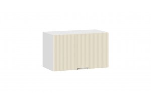 Кухонный гарнитур Кимберли длиной 240 (180) см Белый, Крем