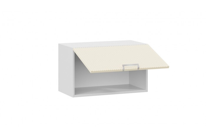 Кухонный гарнитур «Кимберли» длиной 160 (100) см Белый, Крем