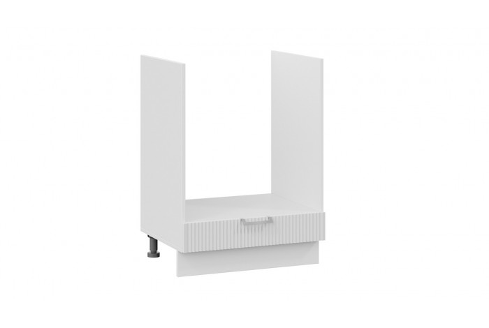 Кухонный гарнитур «Кимберли» длиной 200 см со шкафом НБ Белый, Сноу