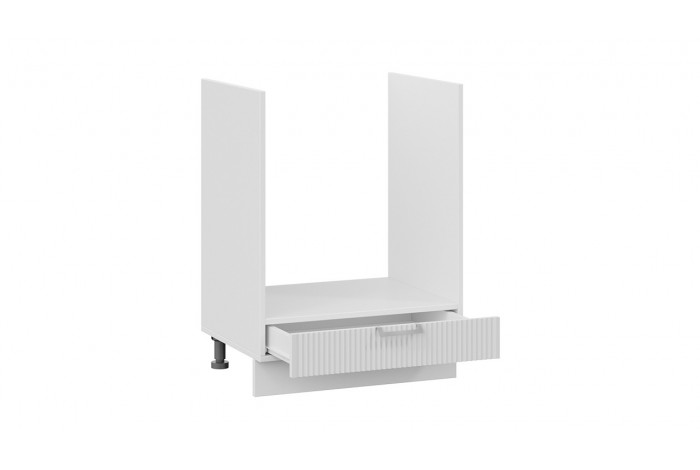 Кухонный гарнитур «Кимберли» длиной 200 см со шкафом НБ Белый, Сноу