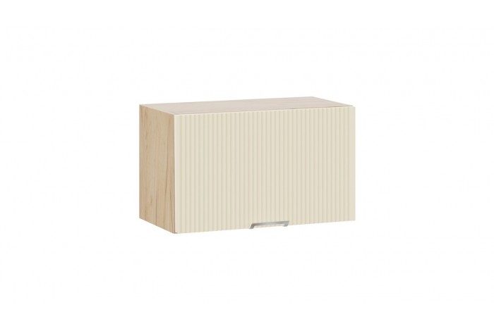 Кухонный гарнитур «Кимберли» длиной 220 (160) см Дуб Крафт золотой, Крем