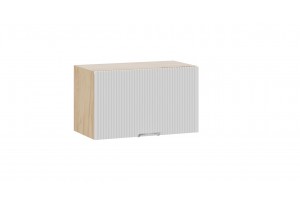 Кухонный гарнитур Кимберли длиной 240 (180) см Дуб Крафт золотой, Сноу, Муссон