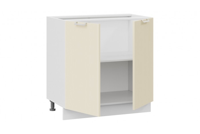 Кухонный гарнитур «Кимберли» длиной 200 см Белый, Крем