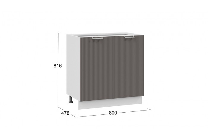 Кухонный гарнитур «Кимберли» длиной 180 см Белый, Муссон